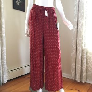Orvis provincial print loose-fit pants